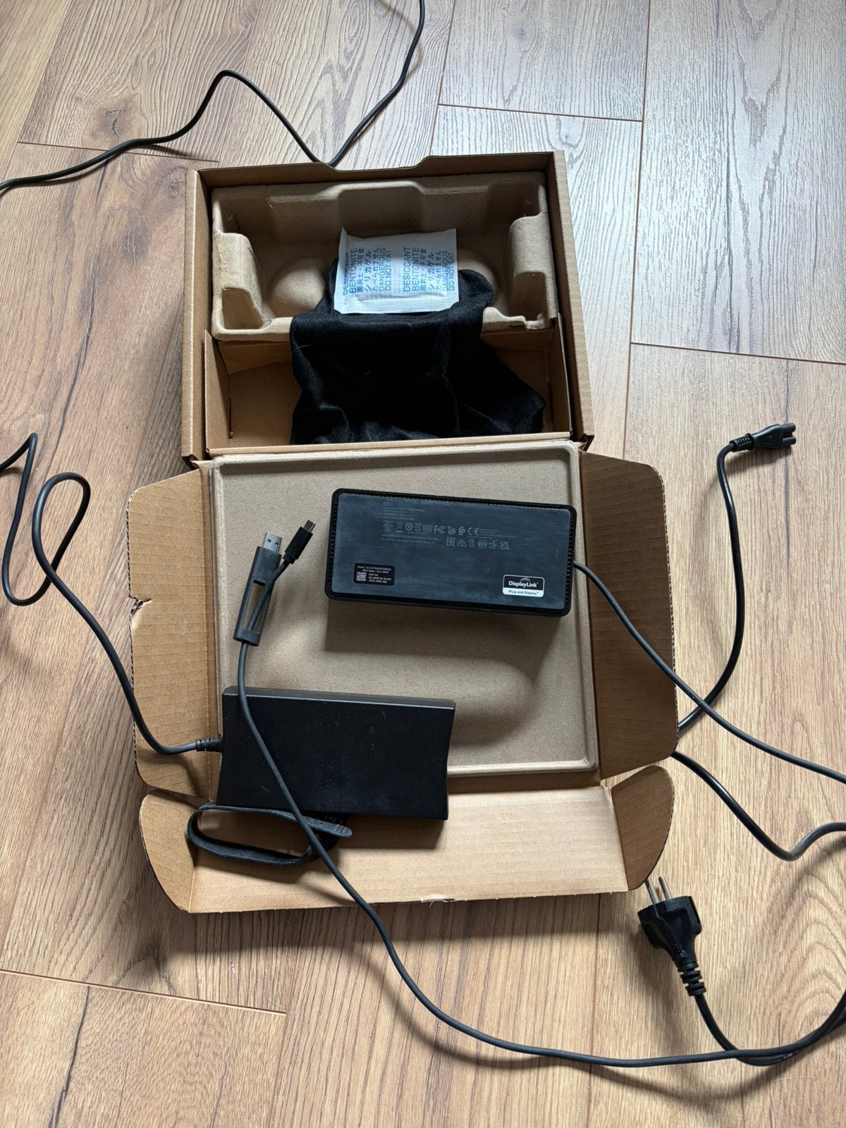 Dell D6000 Universele docking station 130W, Ophalen of Verzenden, DELL, Docking station, Gebruikt