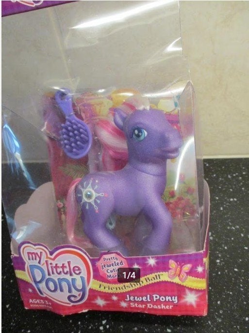 2004 MY LITTLE PONY BALL STAR DASHER NIEUW in doosje, Verzamelen, Speelgoed, Ophalen of Verzenden, Nieuw