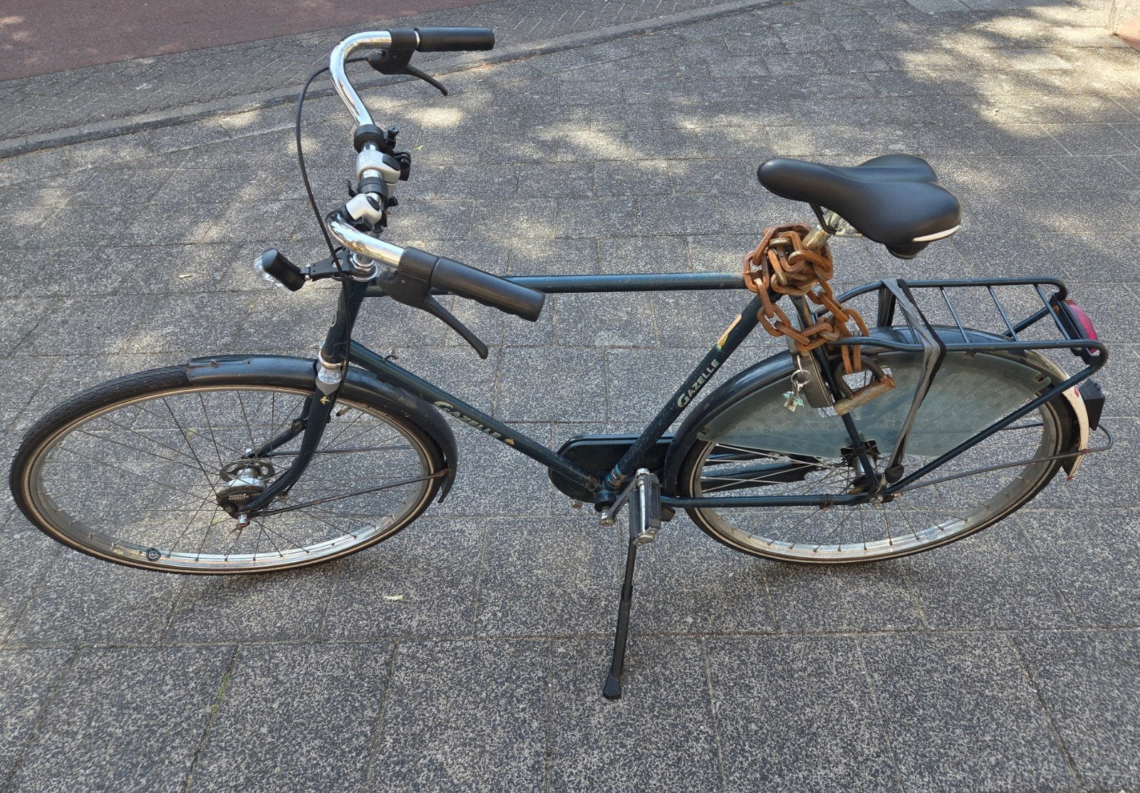Gazelle Esprit stadsfiets met terugtraprem, 1 versnelling, Fietsen en Brommers, Fietsen | Heren | Herenfietsen, Ophalen, Gebruikt