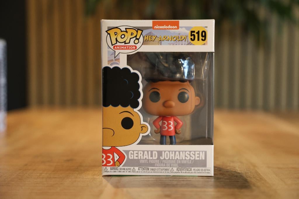 Funko Pop! Animation: Nickelodeon Hey Arnold! - Gerald Johan, Ophalen of Verzenden, Nieuw