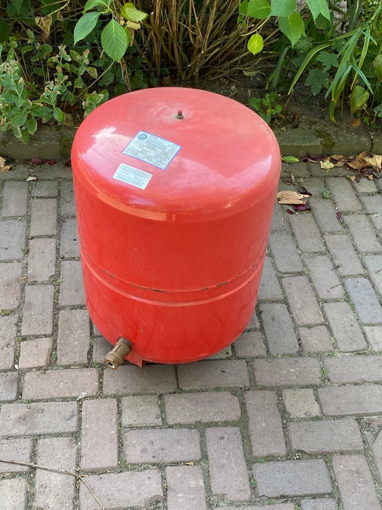 Expansievat, Ophalen, Gebruikt