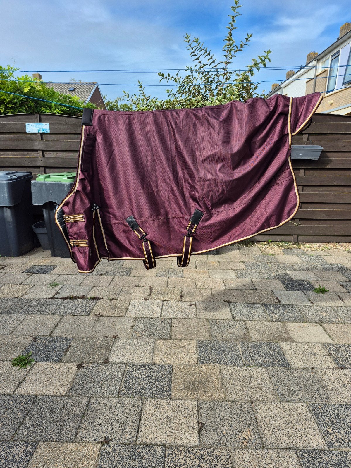 mooie br regendeken 200 grams maat 165, Dieren en Toebehoren, BR, 200 g, Ophalen of Verzenden, Regendeken