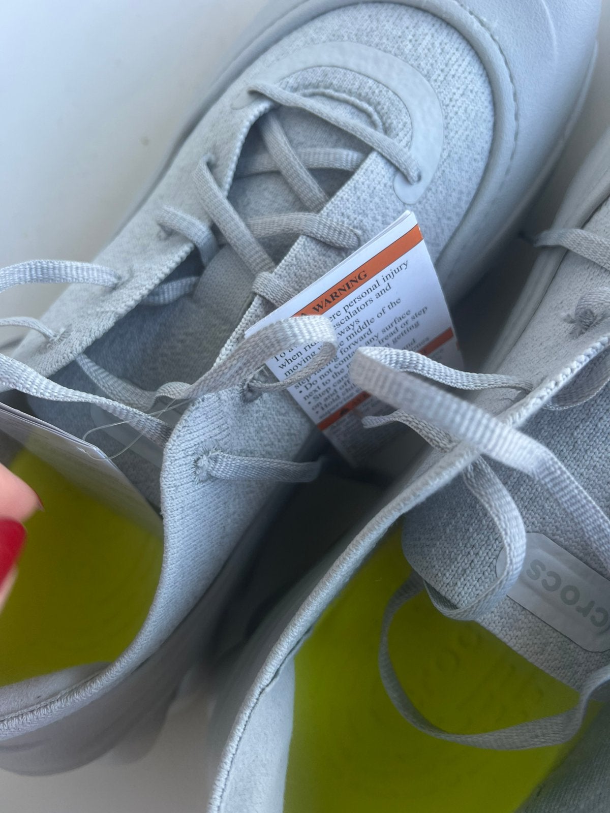 New- Crocs Eco Surge Trainers in Atmosphere acidity size M13, Verzenden, Zo goed als nieuw