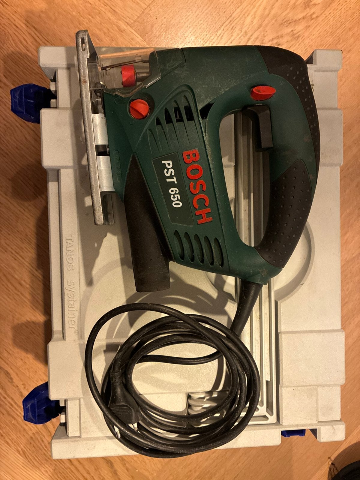 Bosch PST 650 incl systainer 2, Decoupeerzaag, Ophalen of Verzenden, Zo goed als nieuw, 30 tot 70 mm