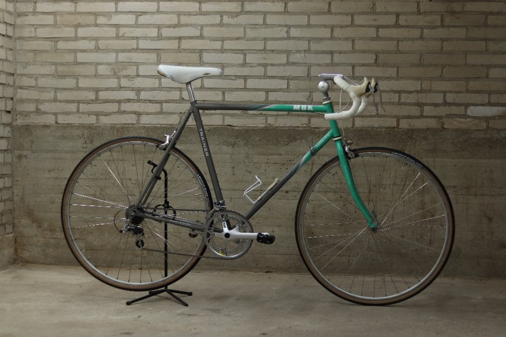 MBK Trainer racefiets 58cm | Vintage Gereviseerd, 28 inch, Velgrem, Zo goed als nieuw, 57 tot 61 cm