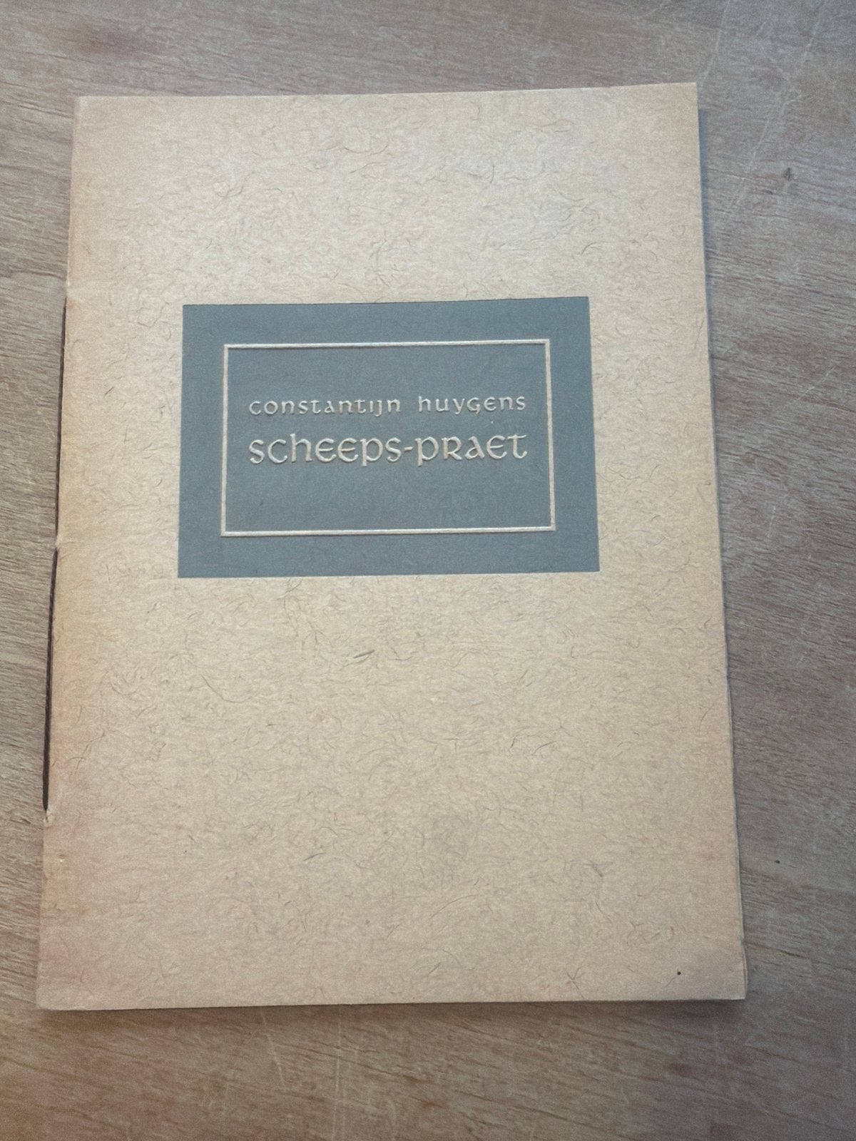 Constantijn Huygens - Scheeps-praet (1942), Ophalen of Verzenden, Gelezen, Nederland