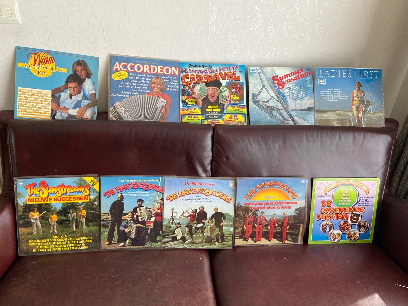 Diverse Langspeelplaten - Pop, Accordeon, Carnaval, LP, Gebruikt, Pop, Ophalen of Verzenden