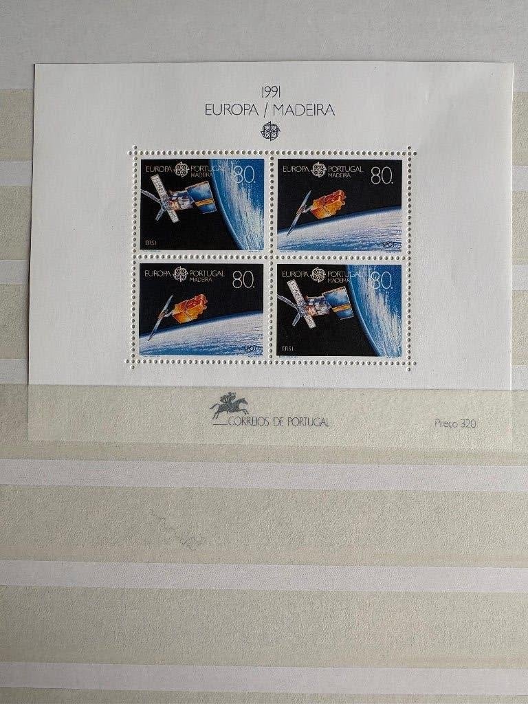Velletje Madeira Ruimtevaart Europa, Postzegels en Munten, Ophalen of Verzenden, Postfris, Overige thema's