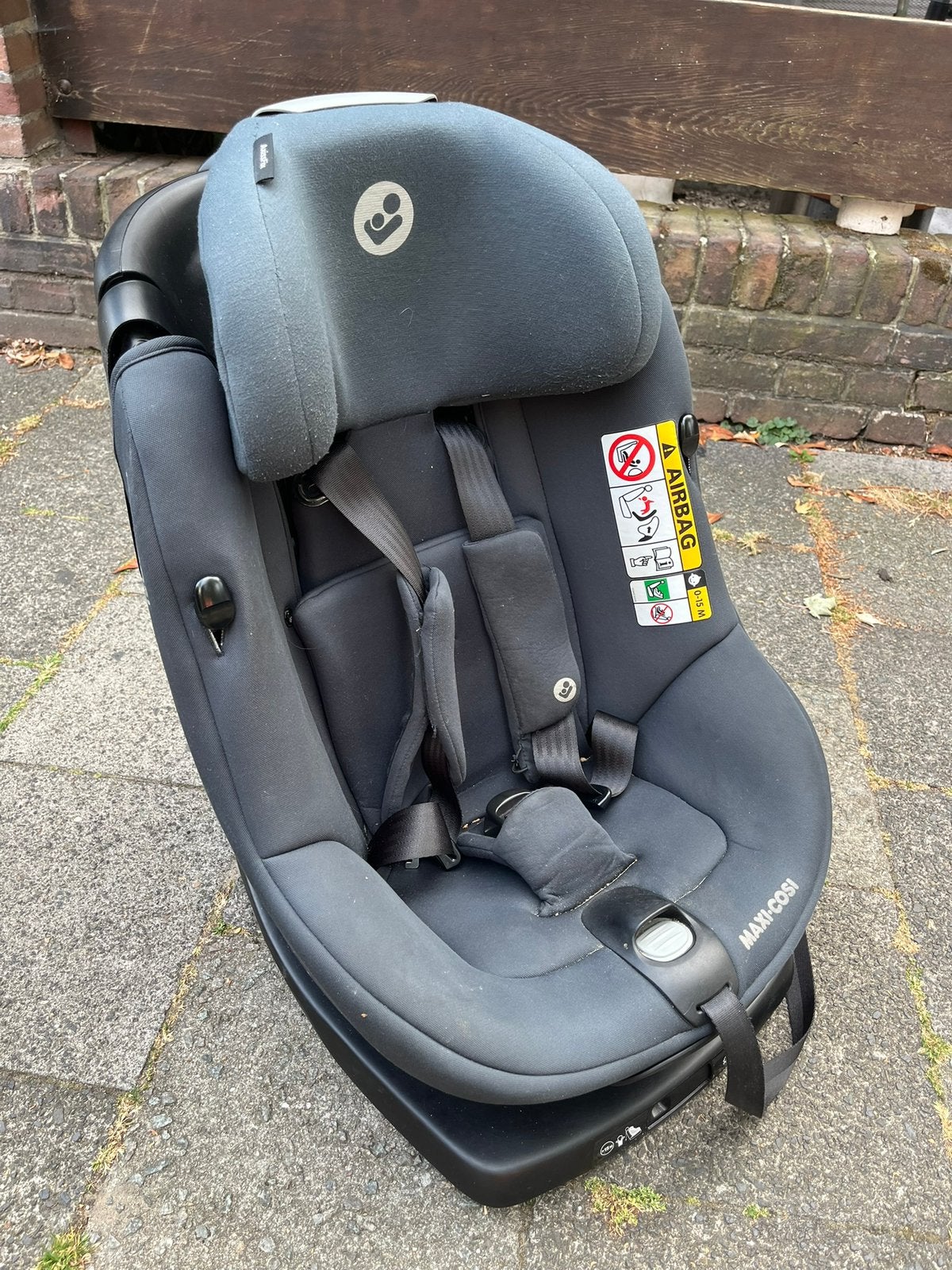 Moet weg! Maxi-Cosi Isofix Base + Autostoeltje (draaibaar!), Ophalen, Gebruikt, 9 t/m 18 kg, Isofix