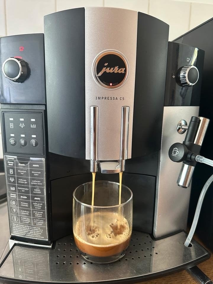Koffiebonen automaat Jura C5 aangeboden, Ophalen of Verzenden, Koffiemachine, Koffiebonen