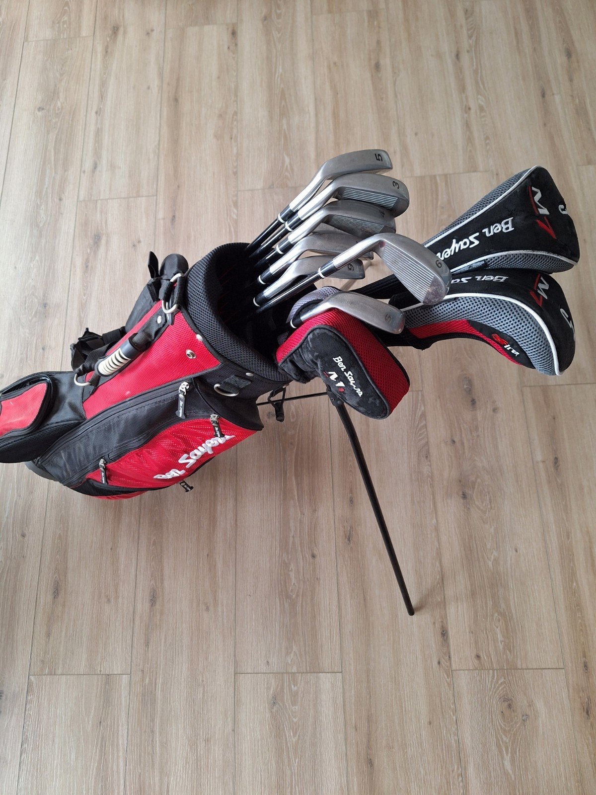 Complete golfset Ben Sayers met tas en accessoires, Ophalen, Gebruikt, Set, Overige merken