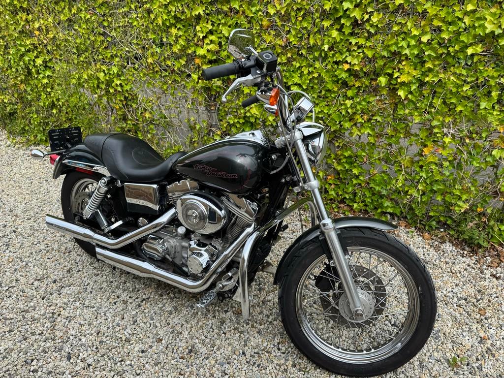 Harley Davidson Super Glide Custom (2005) - Lage km-stand, 2 cilinders, Handgeschakeld, Chopper, Motorrijbewijs A