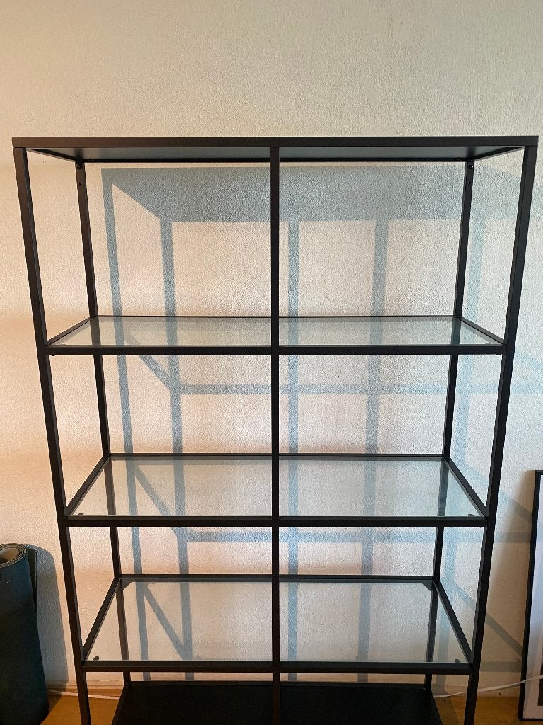 Stellingkast VITTSJÖ Ikea, Ophalen, Zo goed als nieuw