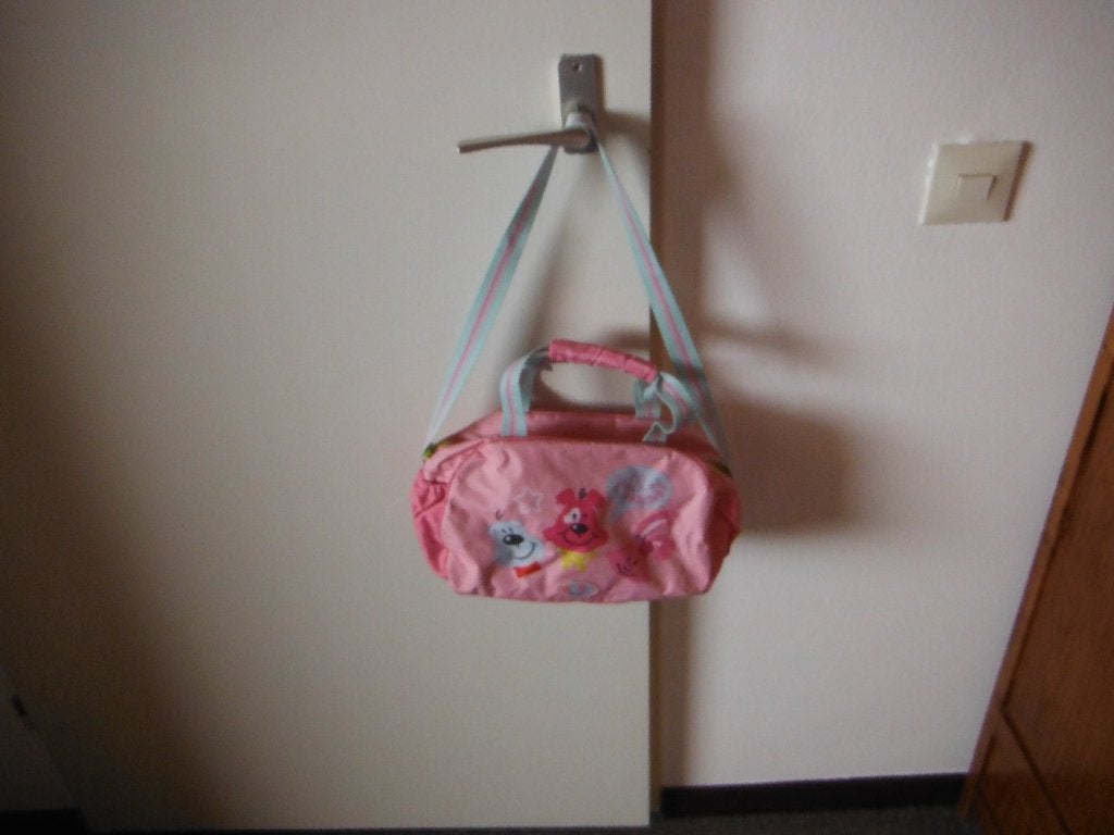 baby born verzorgingstas met acc, Kinderen en Baby's, Ophalen, Zo goed als nieuw, Babypop
