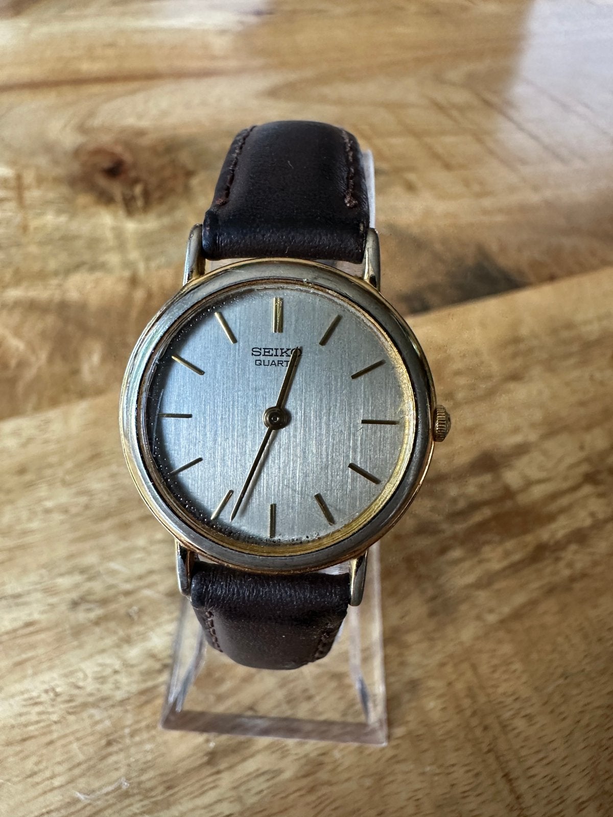 1992 Seiko Quartz Bicolor - Referentie 1N00-0D50, Verzenden, Staal, Seiko, 1960 of later