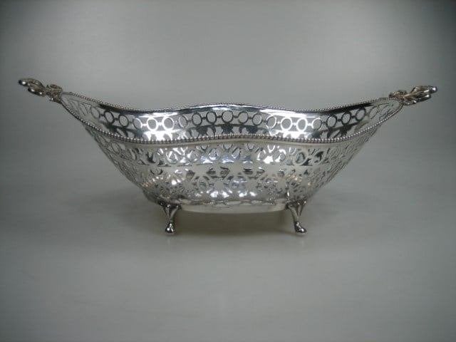 Antieke Zilveren Broodmand uit ca. 1915, Antiek en Kunst, Antiek | Goud en Zilver, Ophalen, Zilver