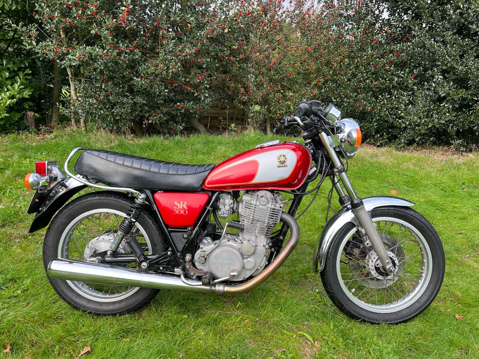Yamaha SR500 uit 1991, Motorrijbewijs A, Gebruikt, Particulier, Handgeschakeld