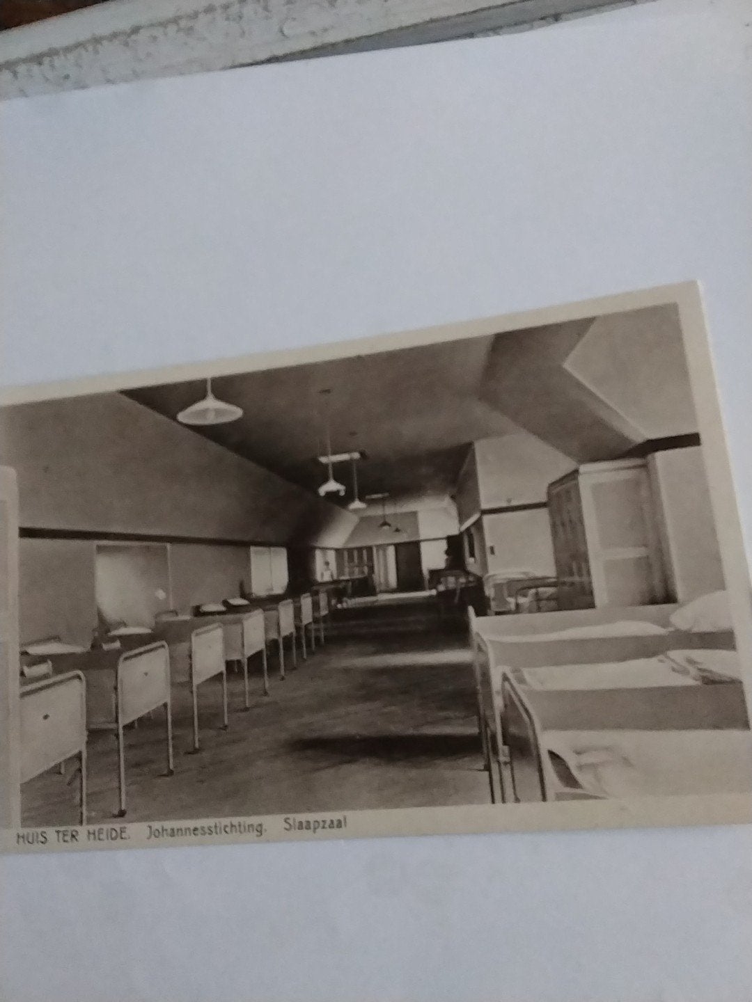 Oude Ansichtkaart Huis ter Heide Johannesstichting Slaapzaal, Verzamelen, Ansichtkaarten | Nederland, Ophalen of Verzenden, Voor 1920