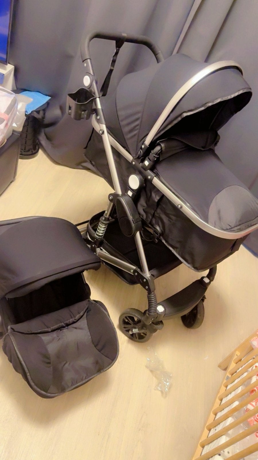 Nieuwe kinderwagen 2-1, Ophalen, Zo goed als nieuw, Overige merken