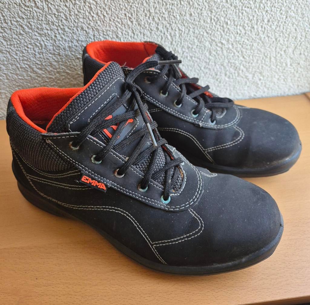 Dames veiligheidsschoenen maat 39, Kleding | Dames, Schoenen, Zwart, Ophalen of Verzenden, Zo goed als nieuw, Werkschoenen