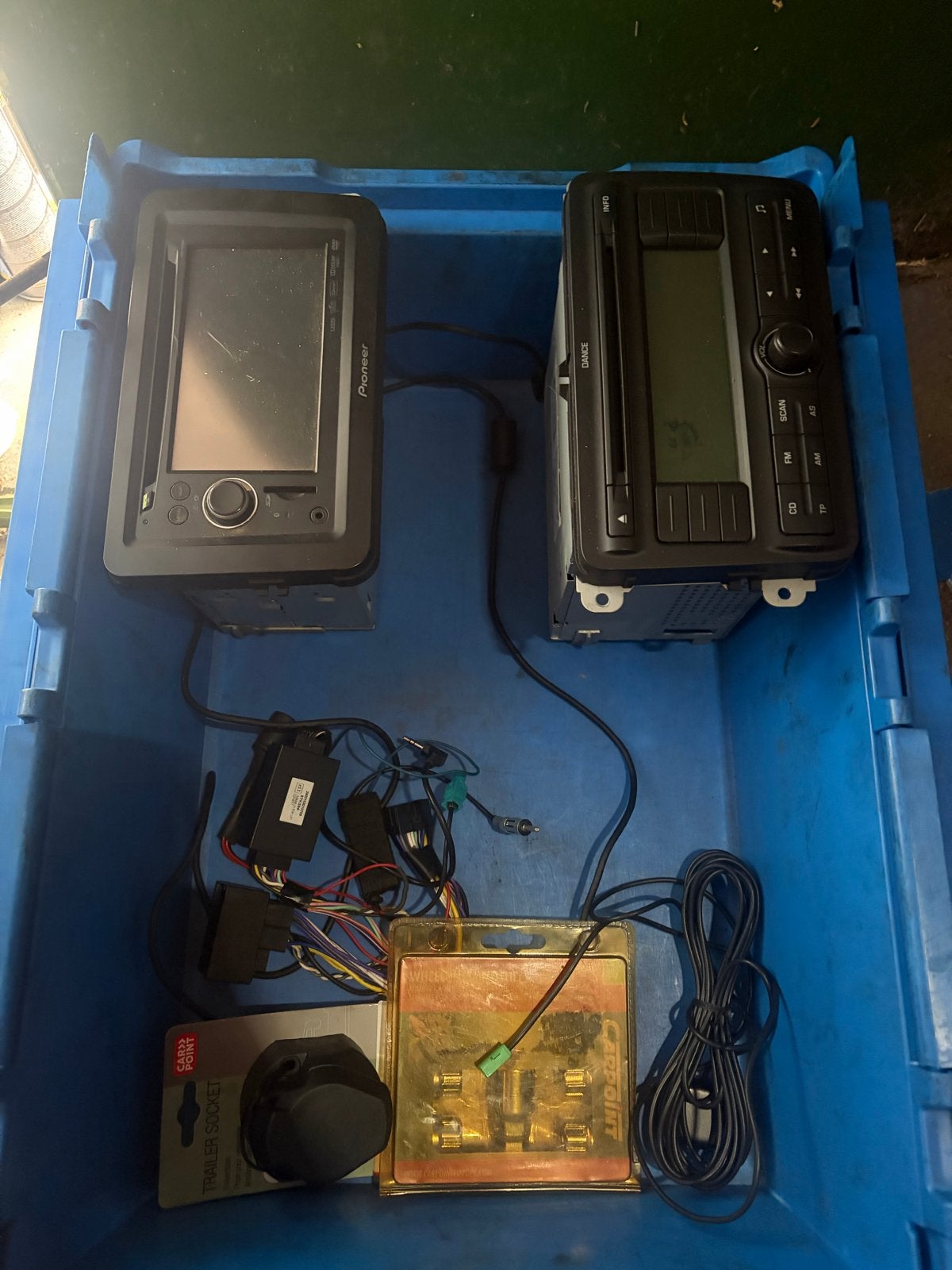 Pioneer navigatie en autoradio met accessoires, Ophalen of Verzenden, Gebruikt