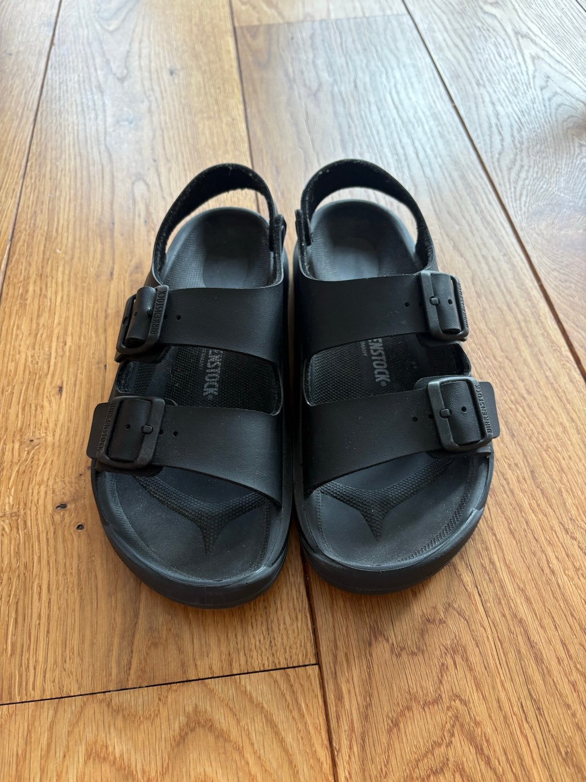 Birkenstock sandalen zwart maat 38, Ophalen of Verzenden, Zo goed als nieuw, Zwart, Sandalen of Muiltjes