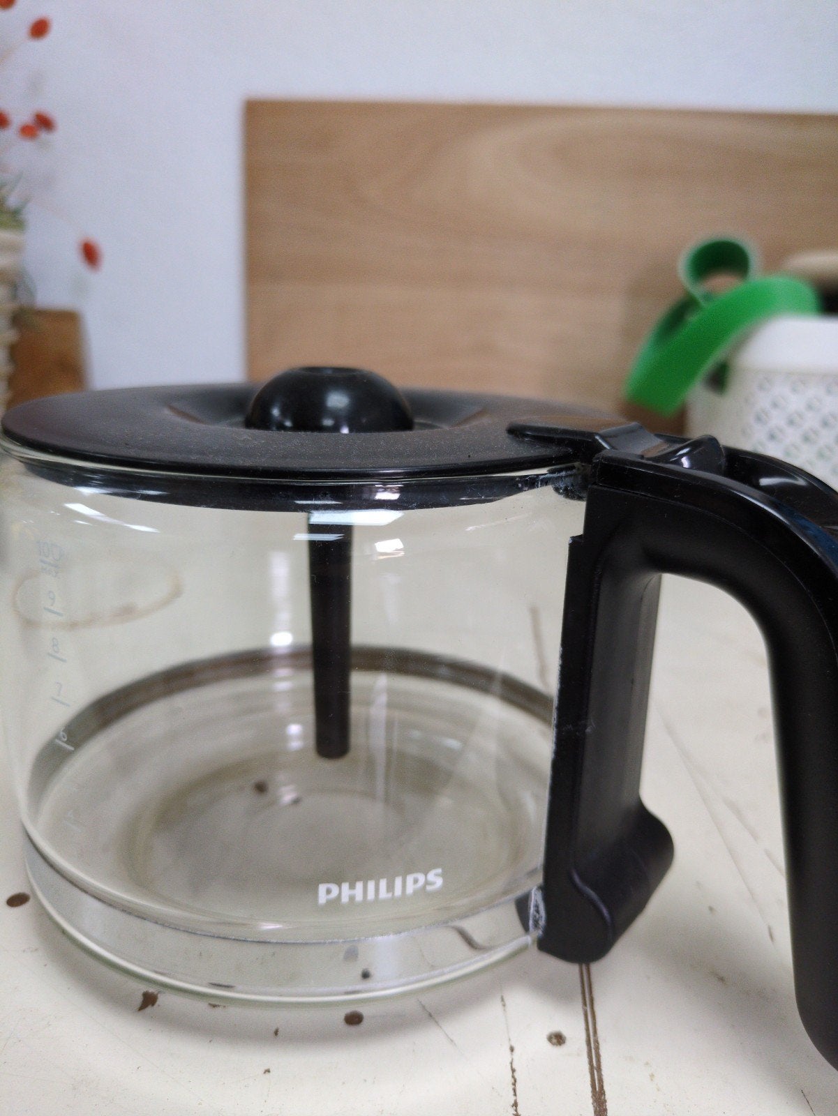 Philips Koffiekan - Glazen Kan met Deksel (10 kopjes), Ophalen, Gebruikt, 10 kopjes of meer, Koffiemachine