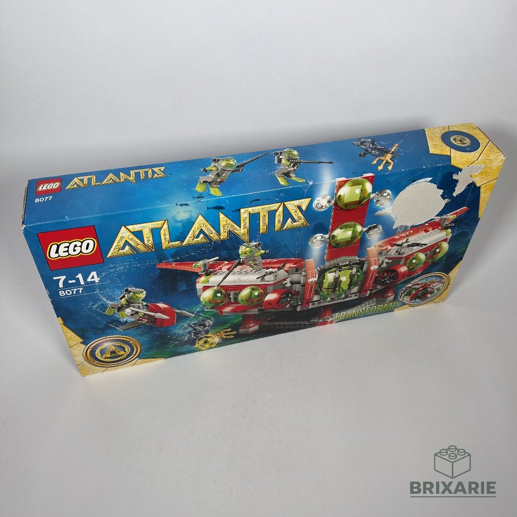 LEGO Atlantis 8077 Atlantis Exploration HQ (Nieuw), Service@lego.com, Overige thema's, Lego, Nieuw