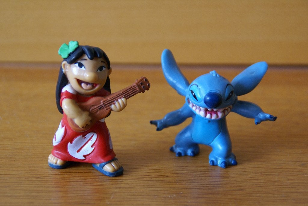 Lilo en Stich, Bully, Bullyland, Walt Disney, Ophalen of Verzenden, Gebruikt