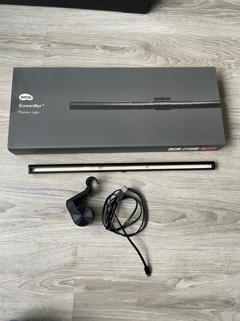 BenQ ScreenBar Monitor Light - Zo goed als nieuw, Gaming, IPS, Touchscreen, Info@benq.nl