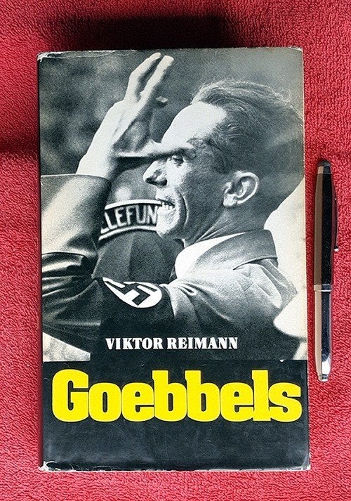 Goebbels. Hardcover, 1971. Viktor Reimann, Gelezen, Verzenden, Viktor Reimann, Politiek