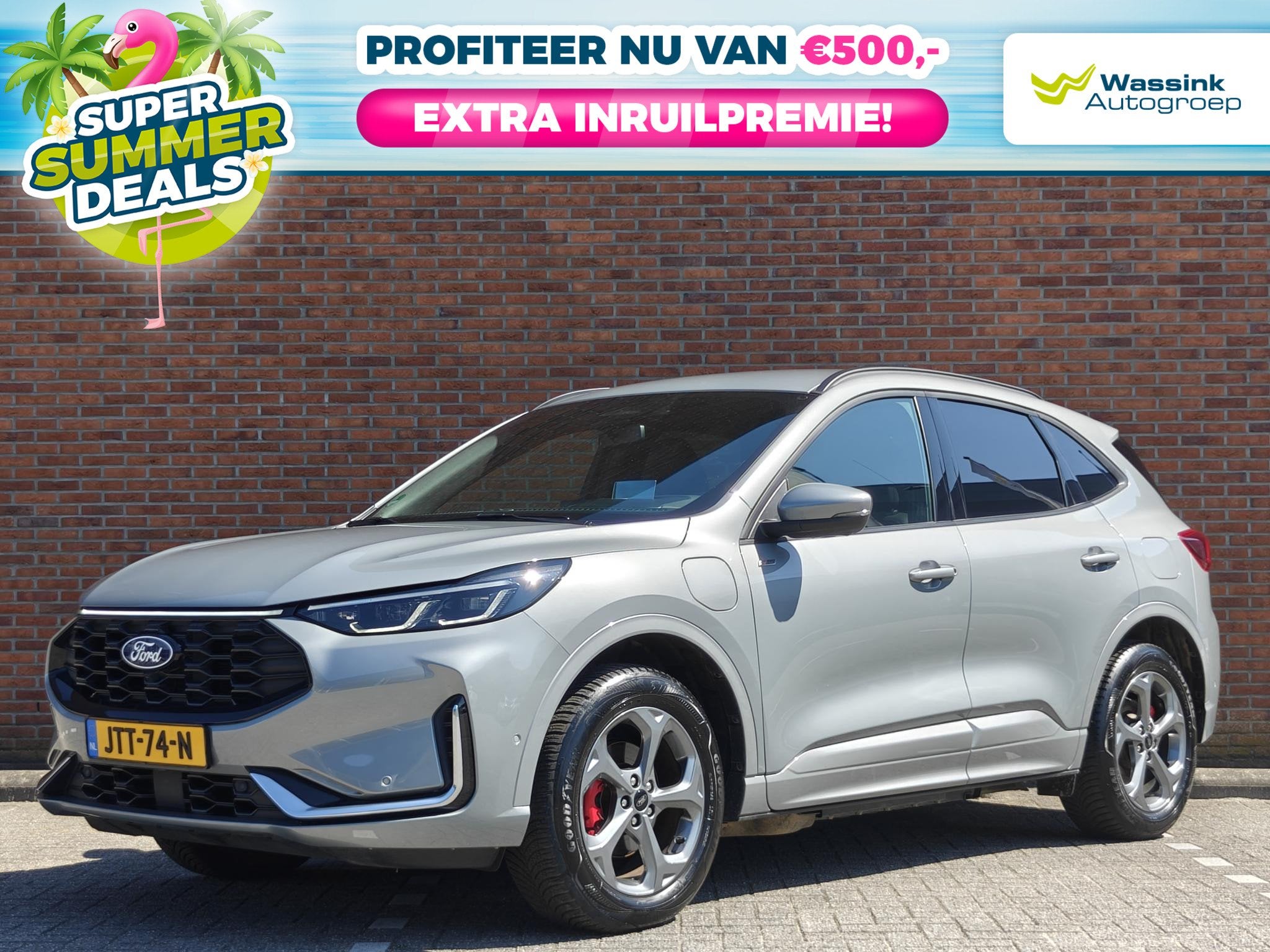 Ford Kuga 2.5 PHEV 243pk e-CVT ST-Line | SUMMERDEAL | Adapti