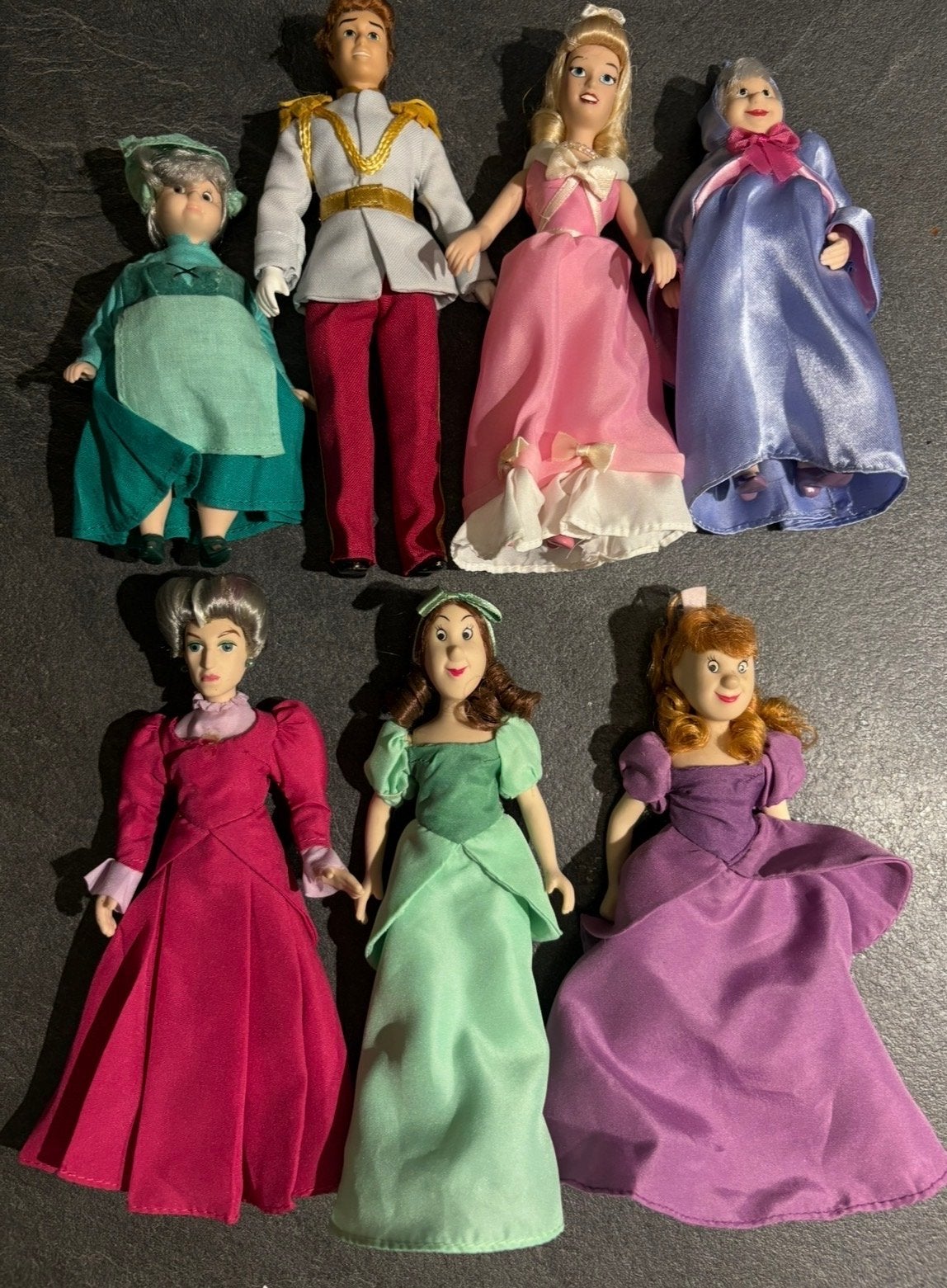 Complete Porseleinen Assepoester Poppenset, Ophalen of Verzenden, Zo goed als nieuw, Overige typen