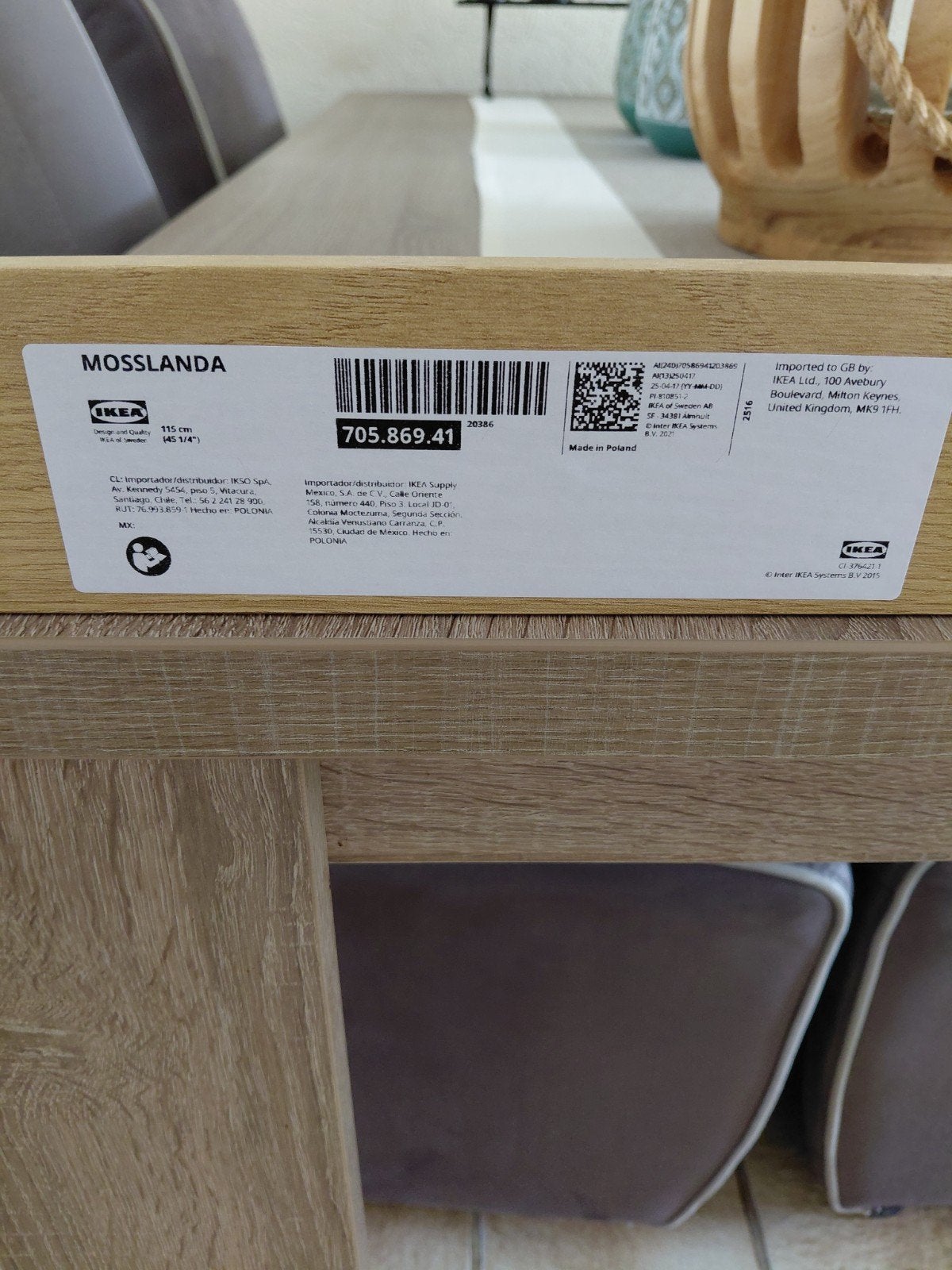Foto plank 115 cm lang, 12 cm breed en 7 cm hoog, Ophalen, Minder dan 25 mm, Zo goed als nieuw, Plank
