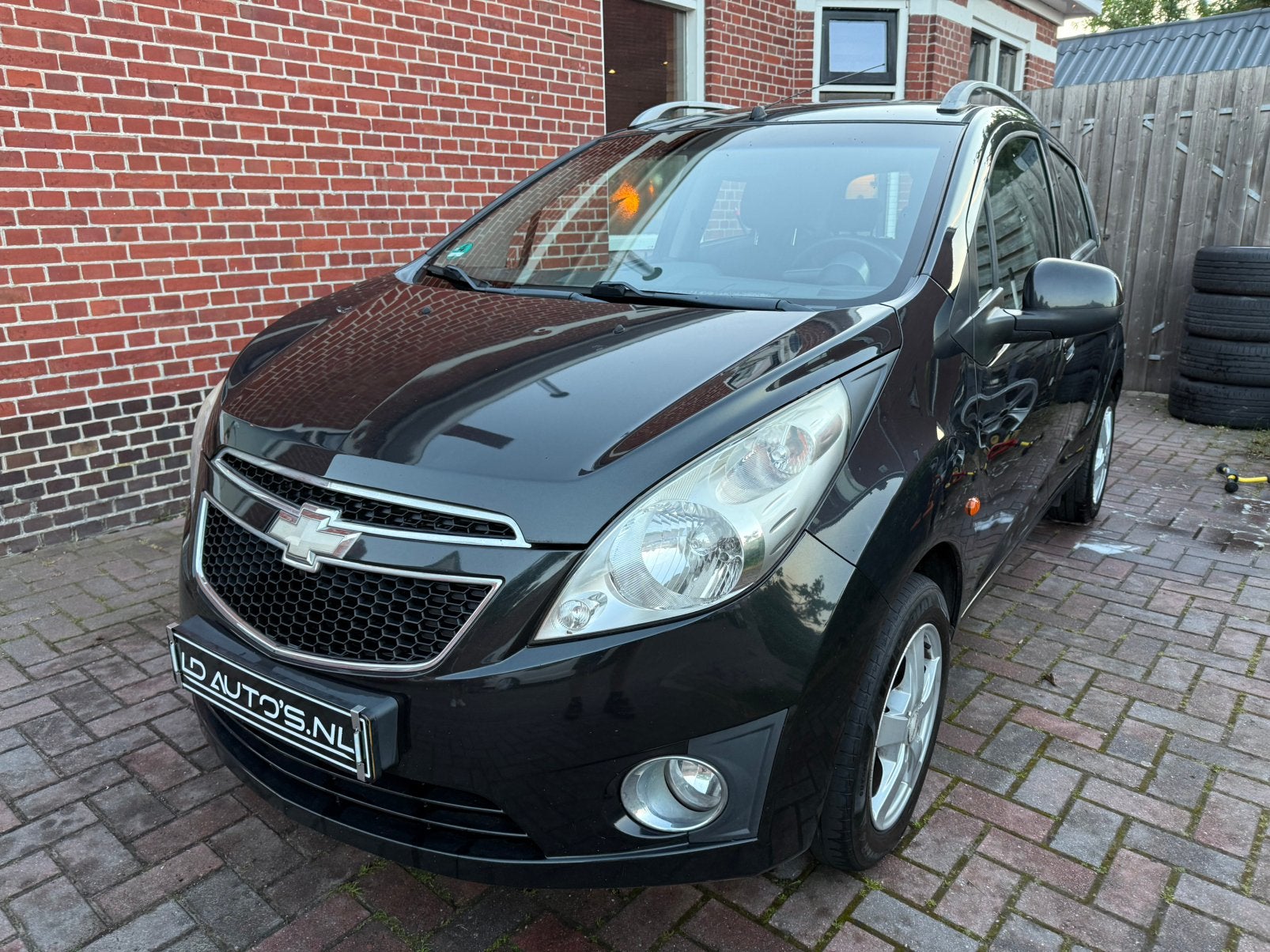 Chevrolet Spark 1.2 2010 Zwart, Voorwielaandrijving, Stof, Zwart, 4 cilinders