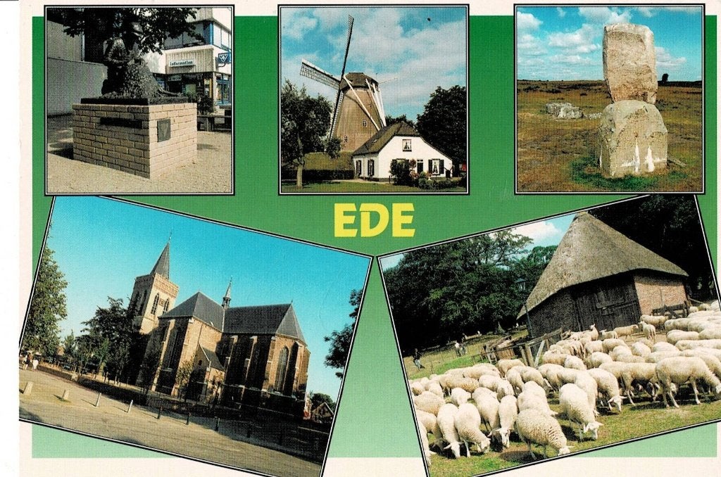 Ede, Ophalen of Verzenden, 1940 tot 1960, Gelopen, Gelderland