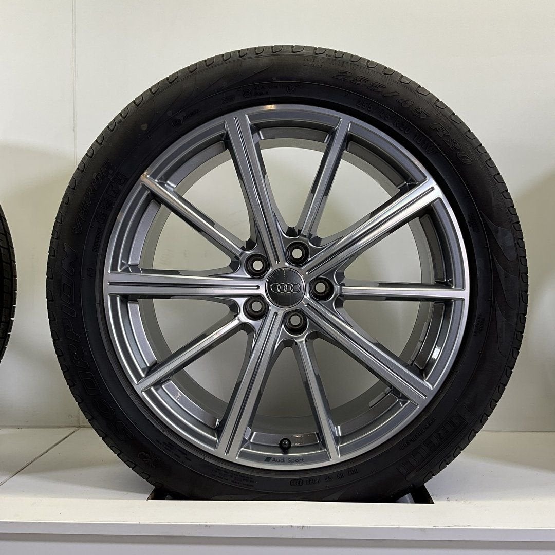 AUDI SQ5 Q5 SET VELGEN + ZOMERBANDEN 20 INCH, Gebruikt, 255 mm, -, -