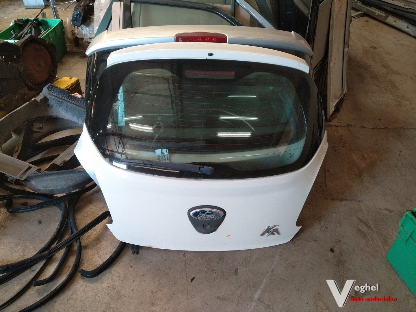Ford ka achterklep wit 2010, Ophalen, Gebruikt, -, Achter