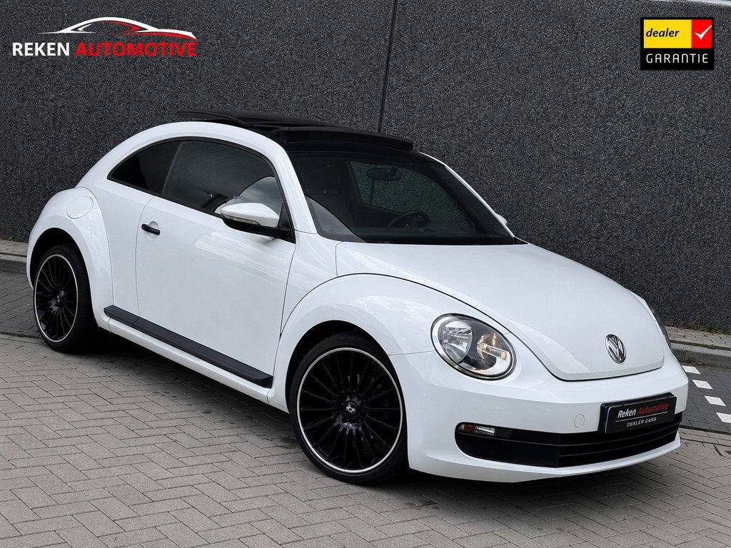 Volkswagen Beetle 1.2 TSI Pano 105 PK Cruise 19 inch 6 bak, Auto's, Voorwielaandrijving, Euro 5, Stof, Gebruikt