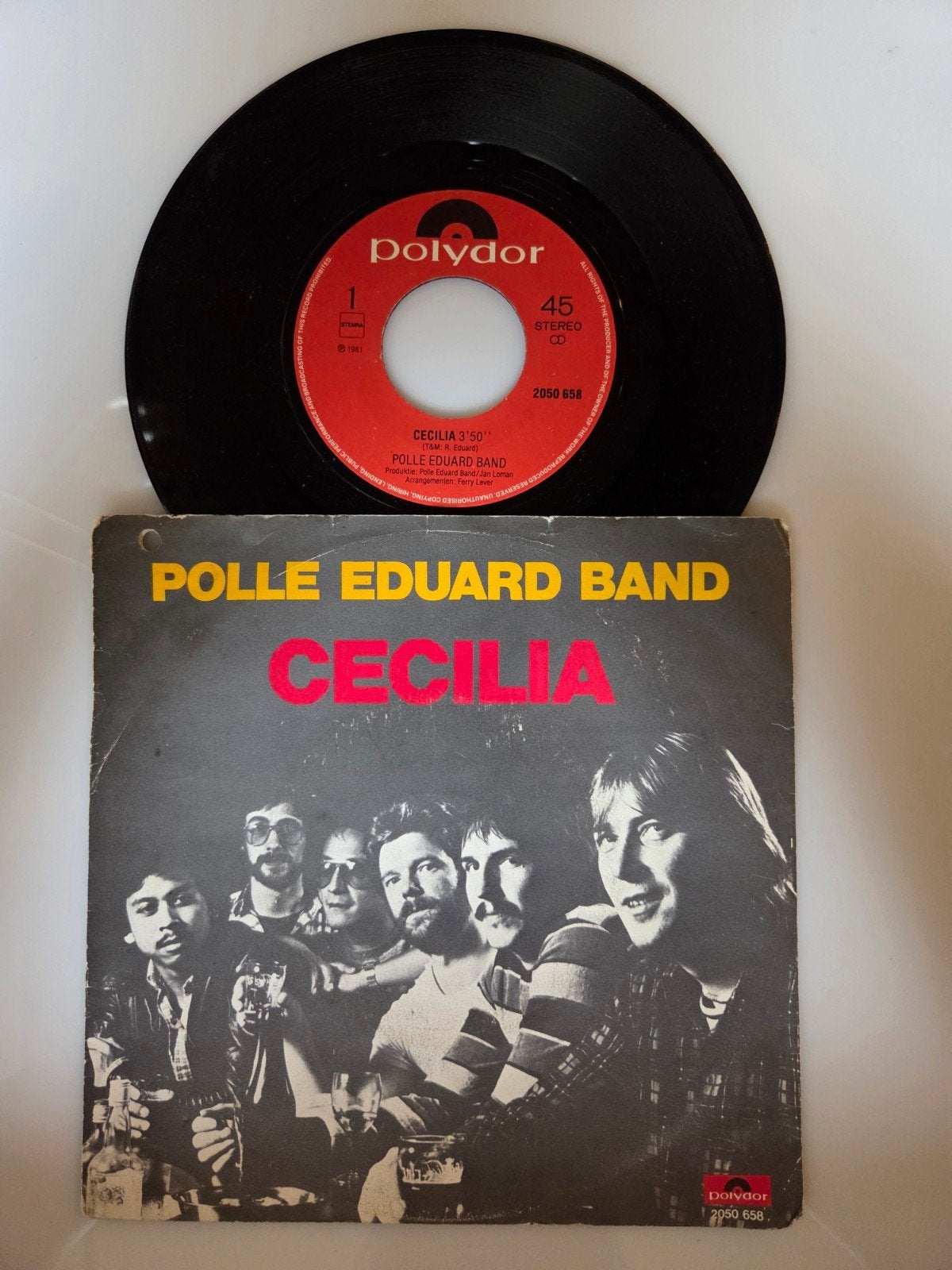 Polle Eduard Band - Cecilia, Ophalen of Verzenden, Gebruikt, 7 inch, Pop