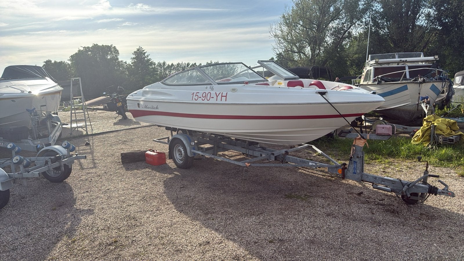 Mariah SX18 met Mercruiser 135pk, Watersport en Boten, Ophalen, Overige merken, Gebruikt, Binnenboordmotor