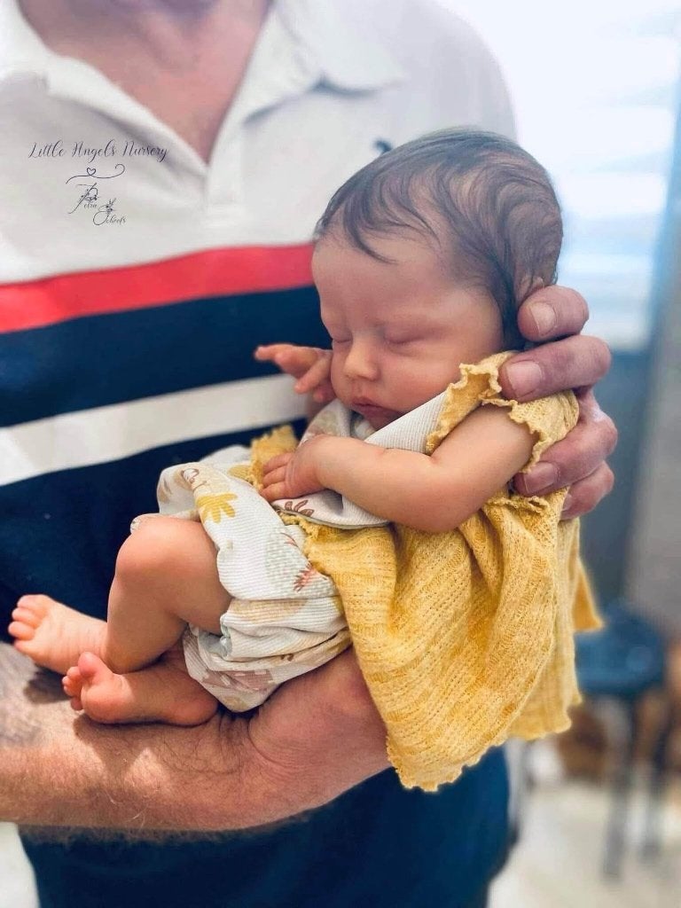 Reborn Delilah, Ophalen of Verzenden, Nieuw, Babypop, Levensecht of Reborn