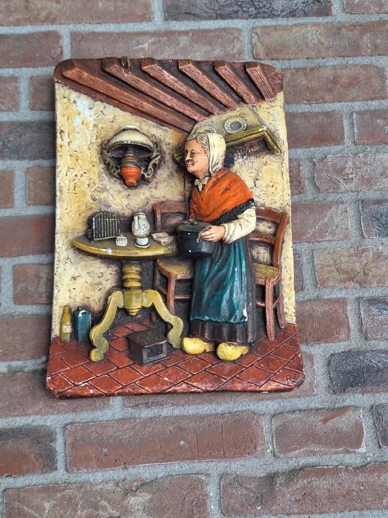 Plaquette, Antiek en Kunst, Ophalen of Verzenden