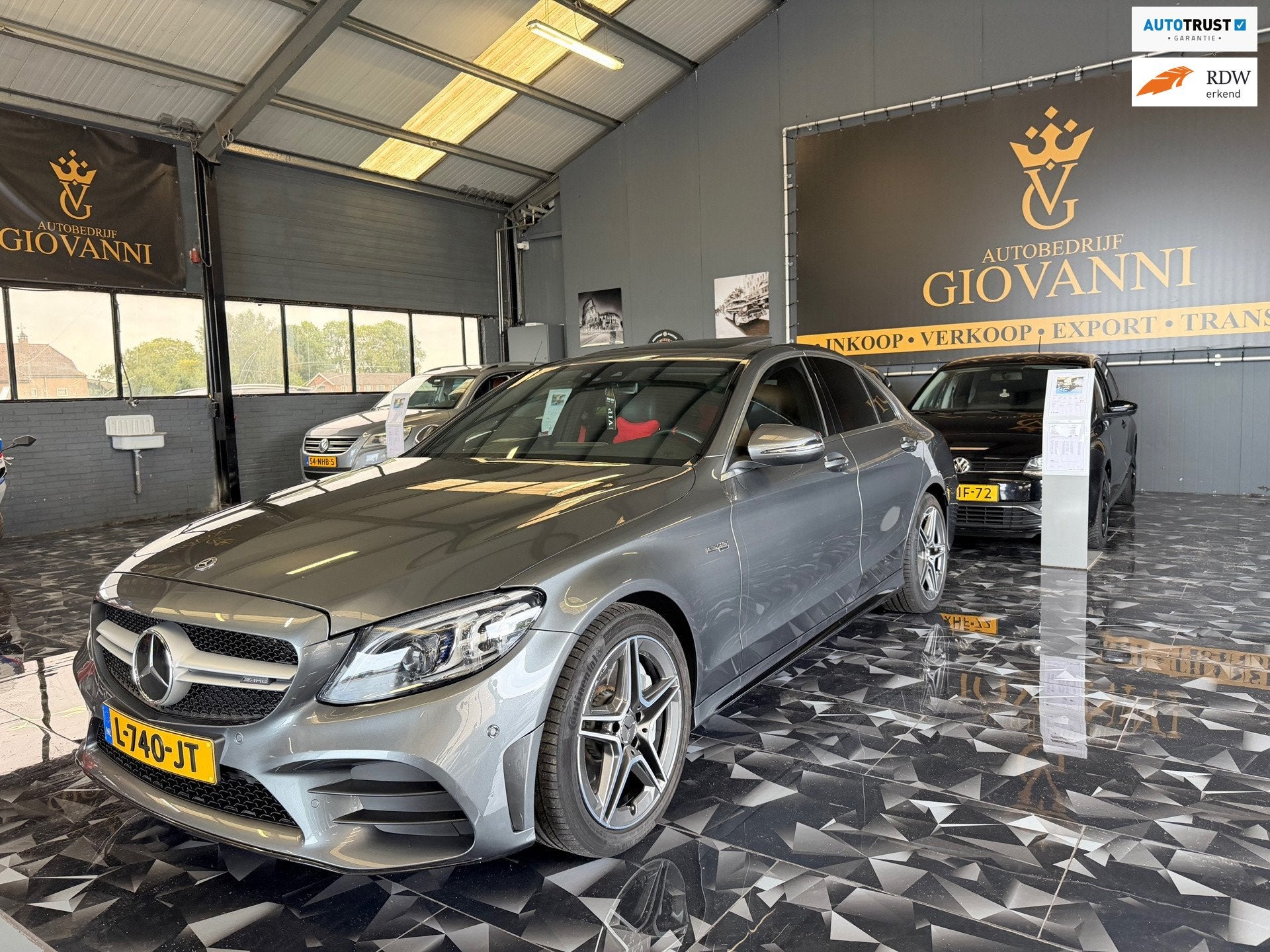 Mercedes-Benz C-klasse AMG 43 4MATIC Premium Plus Pack, Auto's, Dealer onderhouden, Euro 6, 390 pk, 4 stoelen
