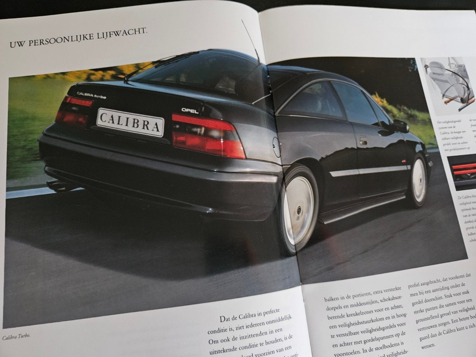 Brochure Opel Calibra 1993, Ophalen of Verzenden, Zo goed als nieuw, Opel