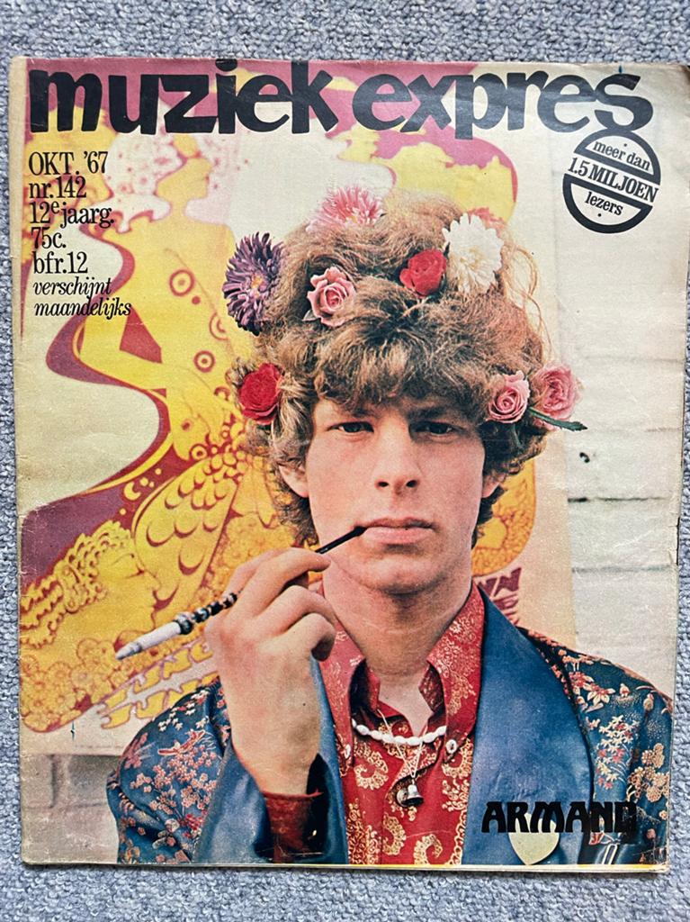 Muziek Expres OKT '67 - Armand op cover, Ophalen of Verzenden, Gelezen, Muziek, Film of Tv