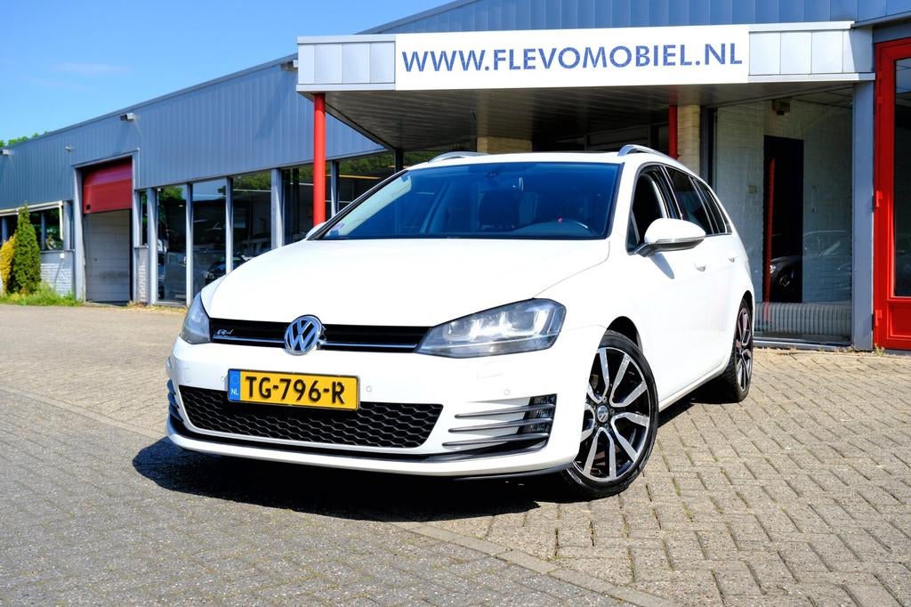 Volkswagen Golf Variant 1.4 TSI R-Line Pano|Half Leder|Navi|, Euro 5, Gebruikt, 4 cilinders, Leder