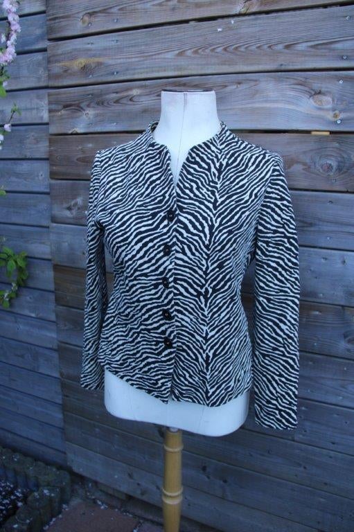 Vest beige/ zwart Purdey mt L Vaste prijs, Verzenden, Beige, Maat 42/44 (L), Zo goed als nieuw