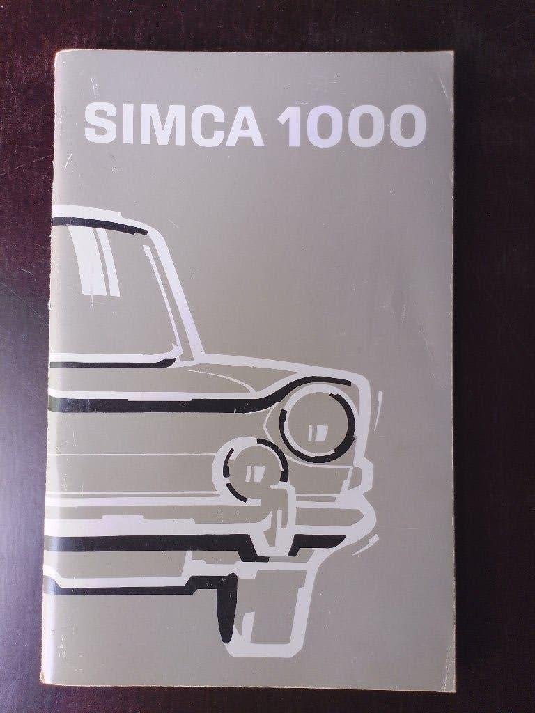 Instructieboekje - handleiding Simca 1000 + Rallye, Verzenden