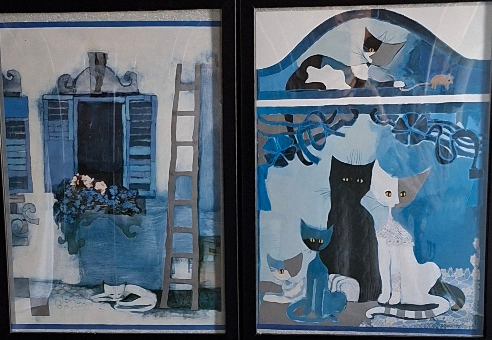 Rosina Wachtmeister- Famiglia di Gatti - Via Galileo Galilei, Antiek en Kunst, Ophalen of Verzenden